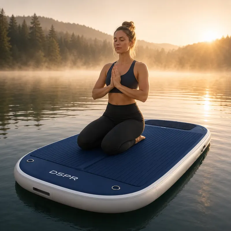 Pilates Yoga Wellness - Plataforma Flotante Inflable para Pilates Acuático
