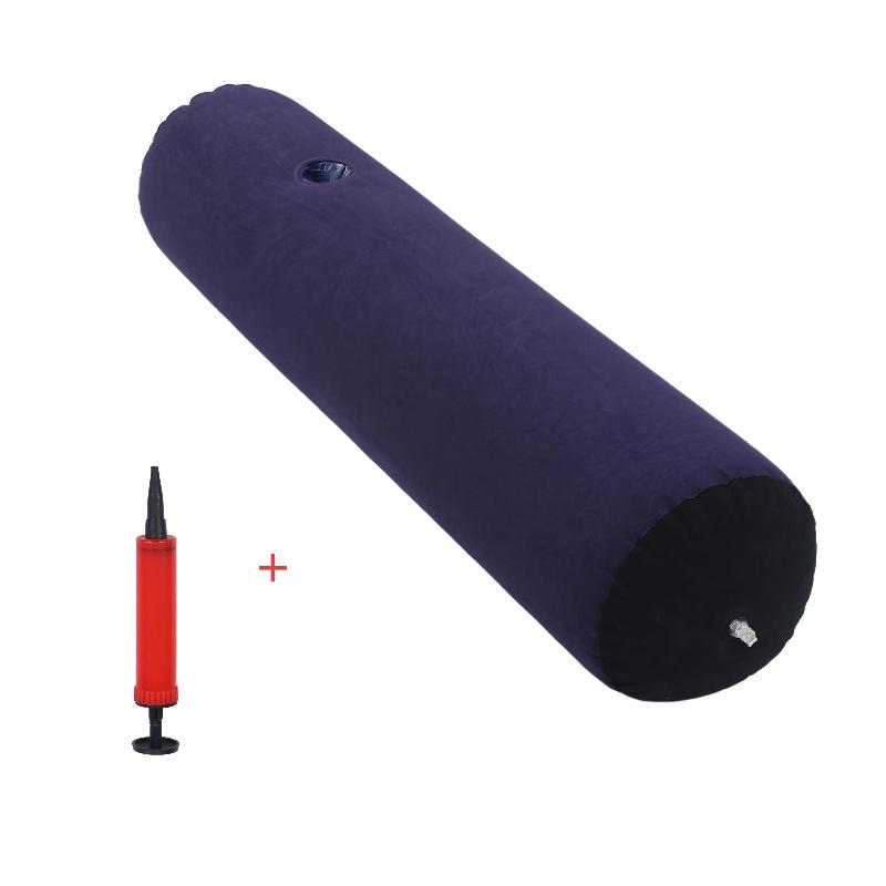 Bolster Cushion Round - Almohada inflable con forma de cojín,