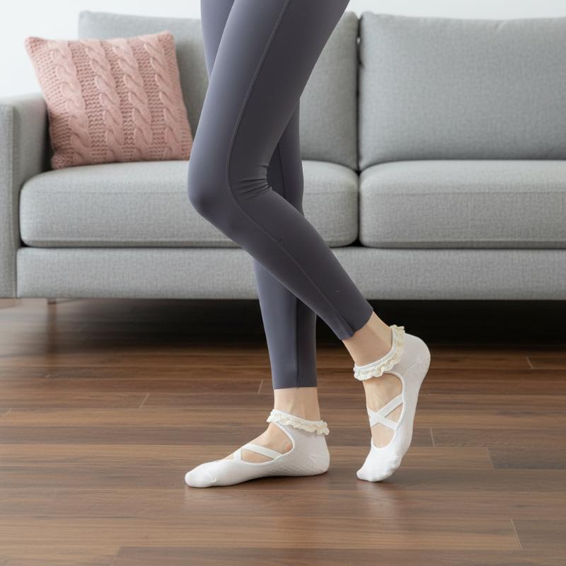 Pilates Yoga &A - 1 par de calcetines de pilates