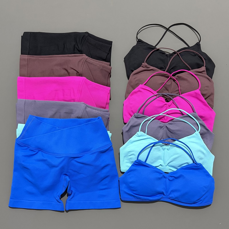 Pilates Yoga Outfit - Conjunto de gimnasio de visión de