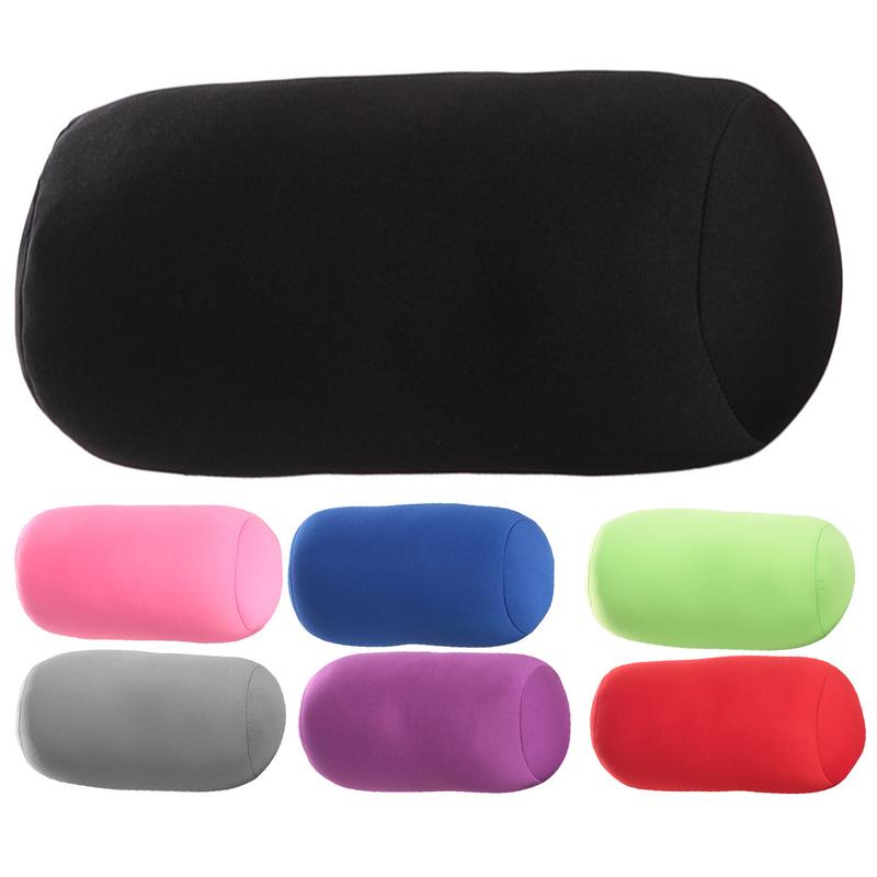 Bolster Cushion Round - Almohada Cervical redonda, tubo portátil, almohada
