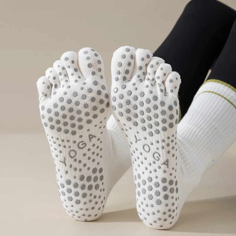 Pilates Yoga Hose - 1 par de nuevos calcetines antideslizantes