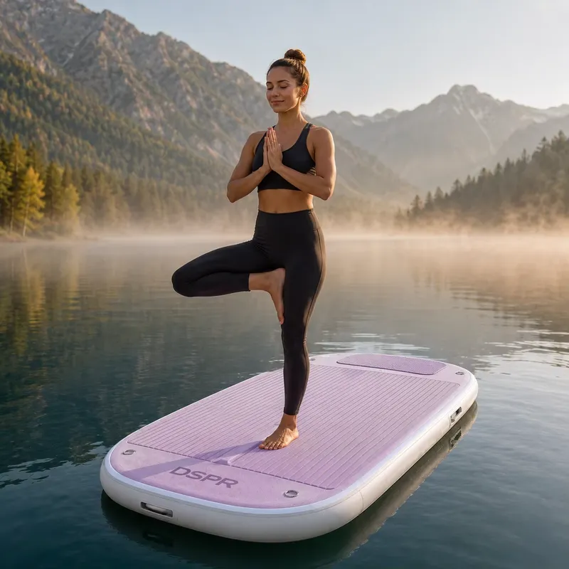 Plataforma Flotante Inflable p - Pilates Yoga Wellness reseña y precio