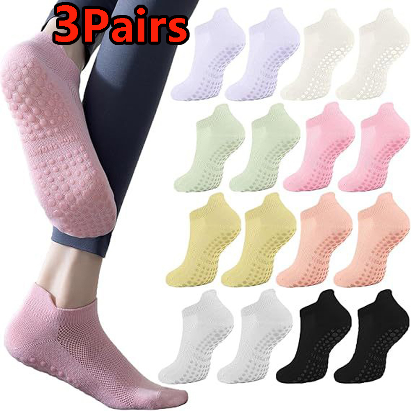 3 pares de calcetines de yoga  - Pilates Yoga Hose reseña y precio