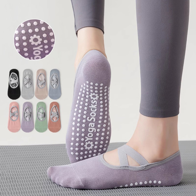 Calcetines de Yoga con parte i - Medias Para Pilates Y Yoga reseña y precio