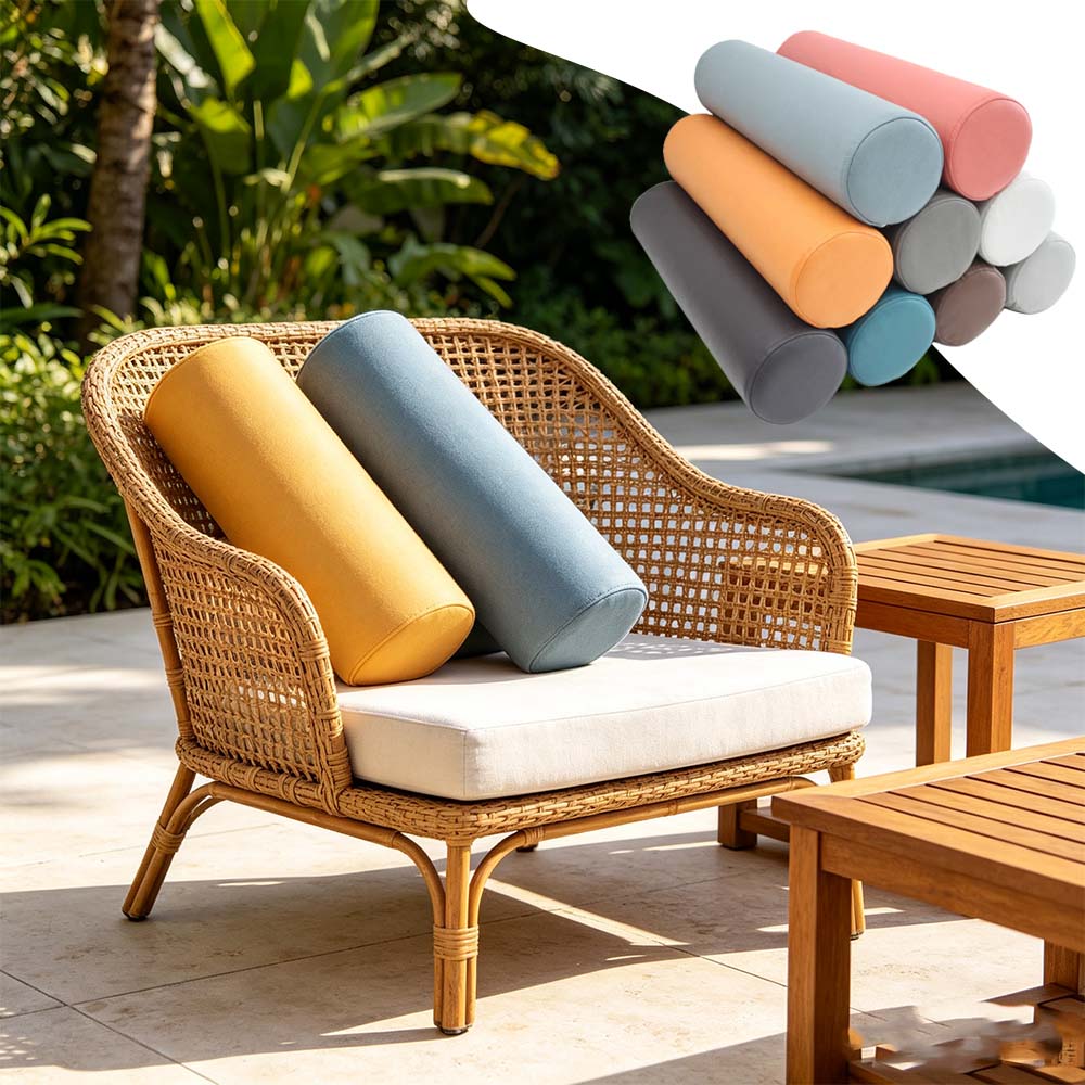 Almohada Lumbar Ergonómica Cil - Bolster Cushion Round reseña y precio