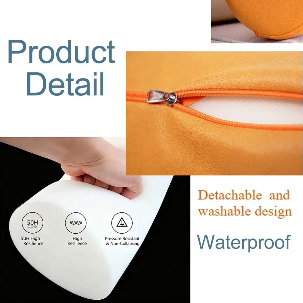 Almohada Lumbar Ergonómica Cil - Bolster Cushion Round reseña y precio