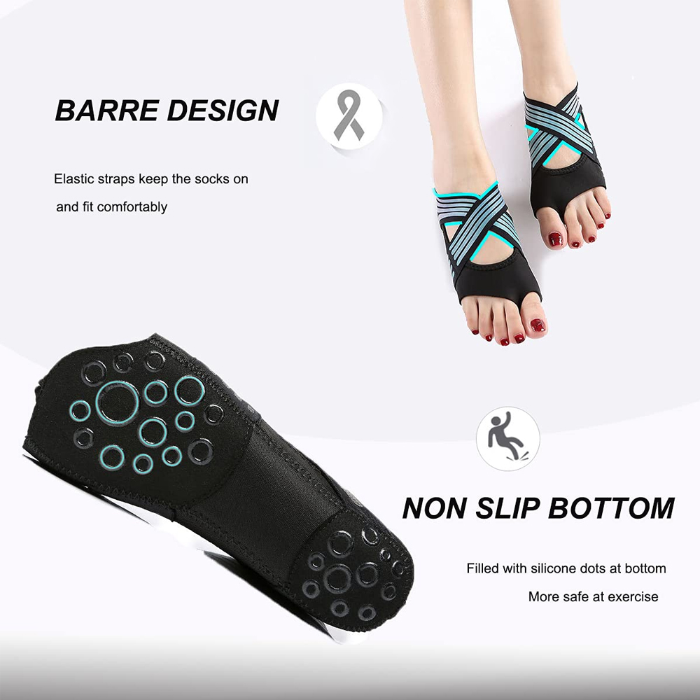 1 par de calcetines antidesliz - Medias Para Pilates Y Yoga reseña y precio
