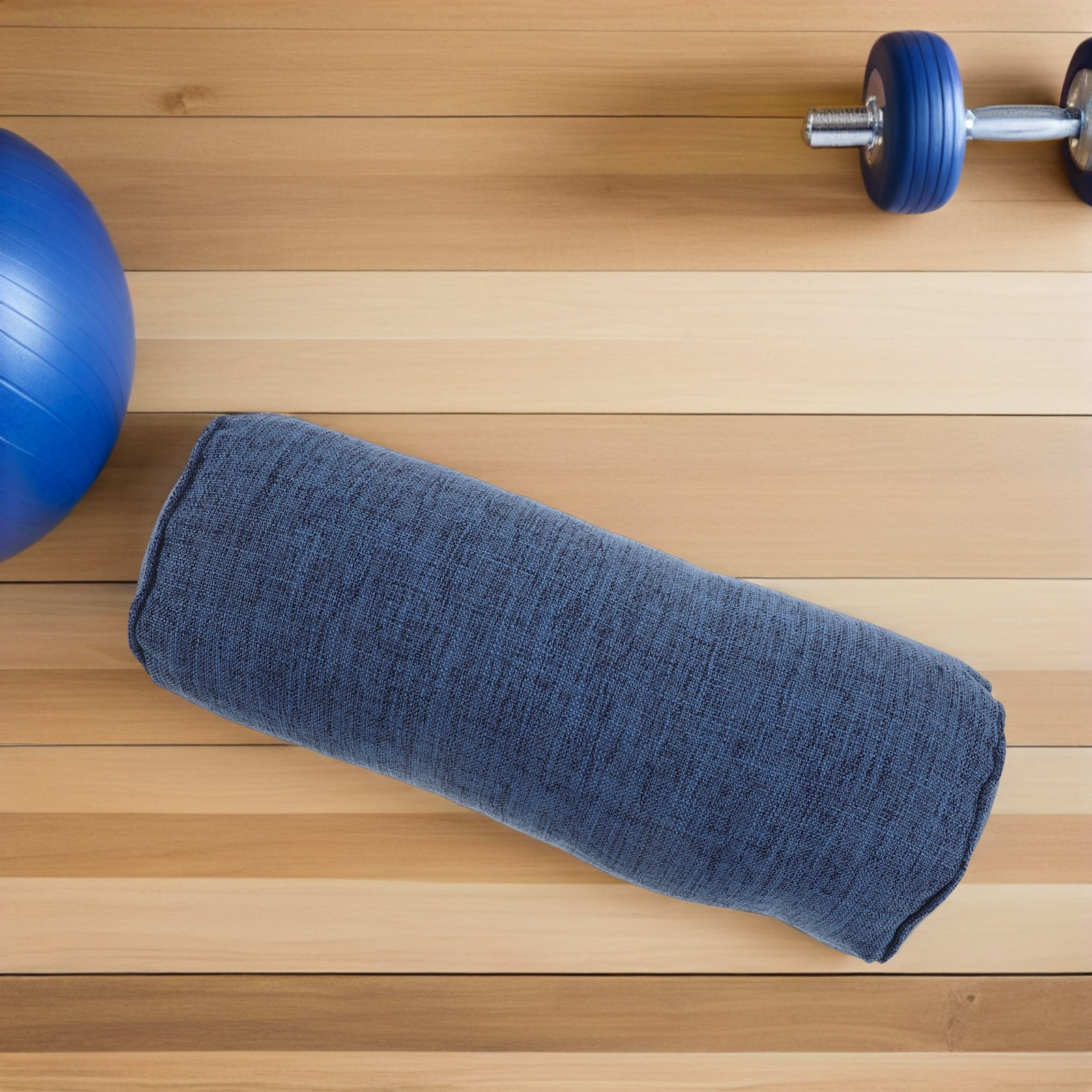 Almohada cilíndrica de yoga pa - Bolster Cushion Round reseña y precio