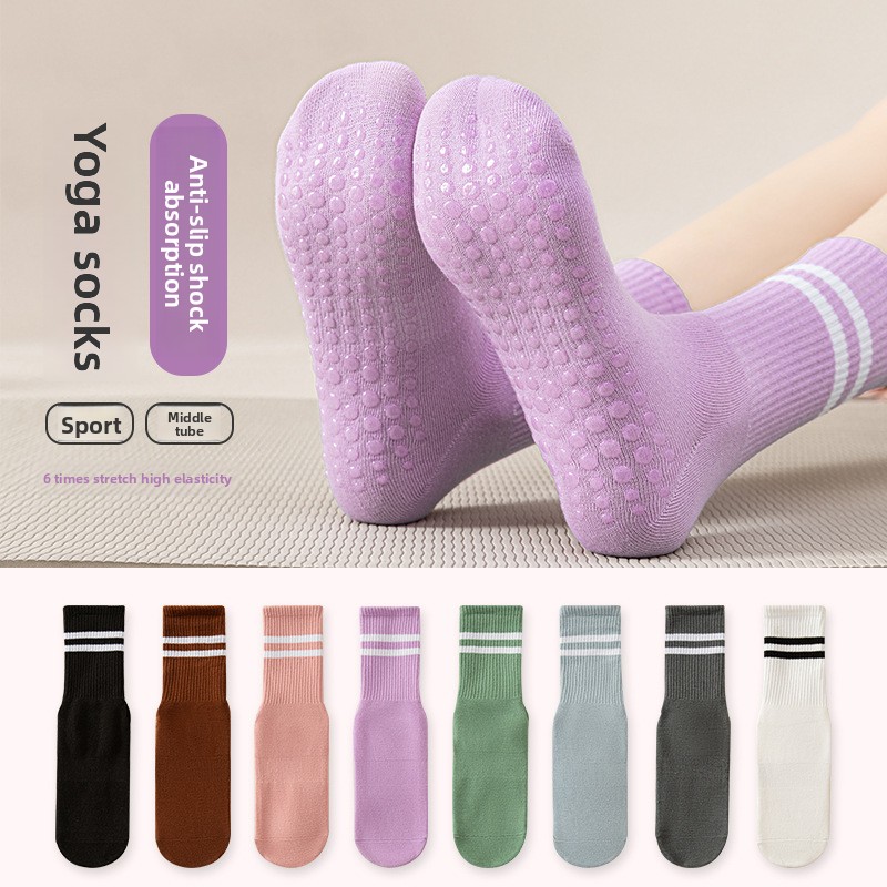 Calcetines de media pantorrill - Medias Para Pilates Y Yoga reseña y precio