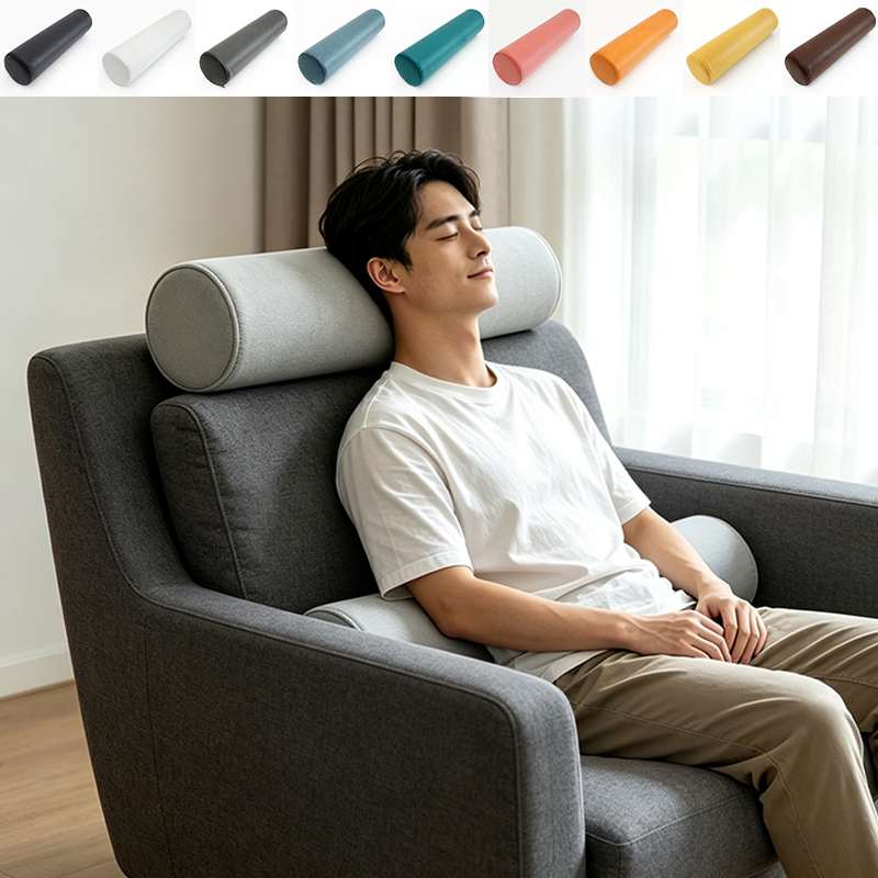 Almohada cilíndrica grande mul - Bolster Cushion Round reseña y precio