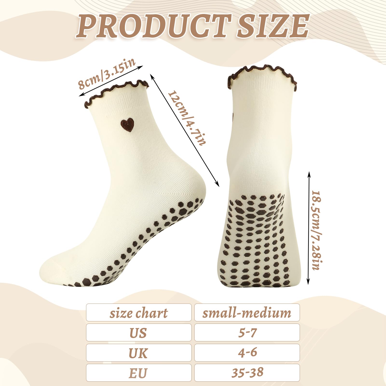 4 pares de calcetines de pilat - Pilates Yoga Hose reseña y precio