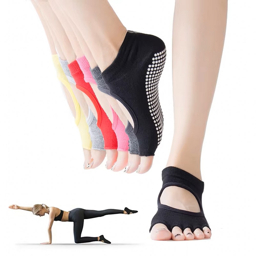 Calcetines de yoga sin espalda - Pilates Yoga Studio reseña y precio